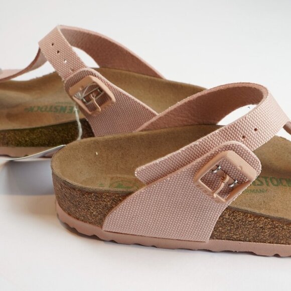 Birkenstock Gizeh Sandal Vegan Blush Pink NEW - 39 Regular 8-8.5 - Picture 4 of 6